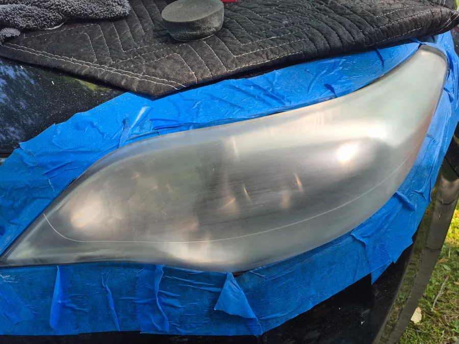 Headlight correction stage