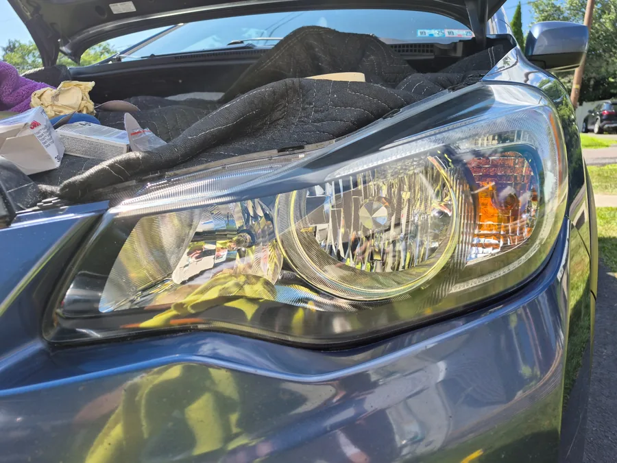 Headlight refinement stage